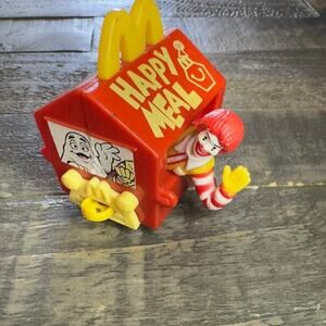 Vintage McDonalds Happy Meal Birthday Train Parade Toys - 1994 Ronald McDonald